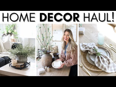 STYLING NEW HOME DECOR || DECORATING TIPS || HOME DECOR IDEAS || AFFORDABLE HOME DECOR