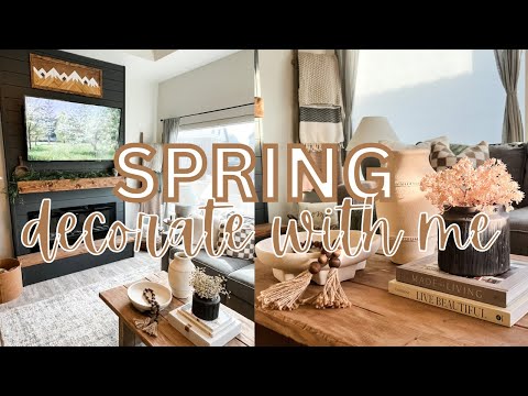 *NEW* SPRING DECORATE WITH ME 2023 | Modern & minimal home decor ideas