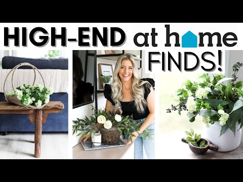 HIGH-END AT HOME FINDS || HOME DECORATING IDEAS || DESIGNER LOOK FOR LESS || HOME DECOR SHOP WITH ME