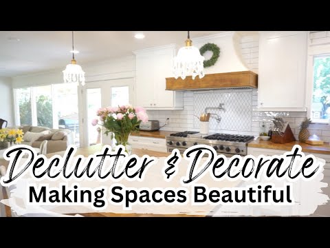 Decluttering & decorating for stunning spaces | Home decorating ideas | Monica Rose