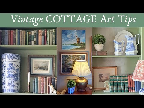 Home Decorating Ideas ~ How to use Vintage Art & Frames ~ Thrift with Me!