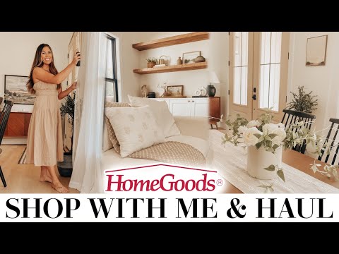 HOMEGOODS SHOP WITH ME AND HAUL 2023 | affordable home decorating ideas!