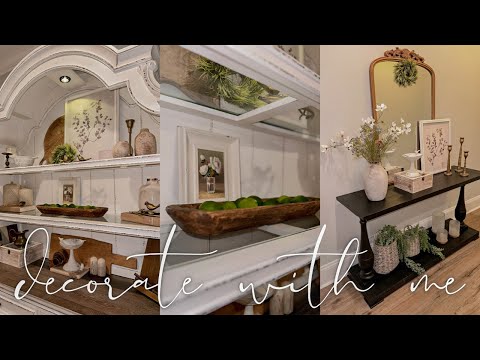 🌿NEW DECORATE WITH ME | NEW HOME DECORATING | HOME DECOR IDEAS | SUMMER DECORATE WITH ME