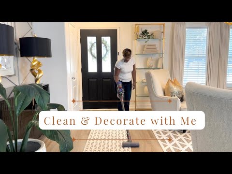 Neutral Home Decorating Ideas|Relaxing Clean and Decorate with Me