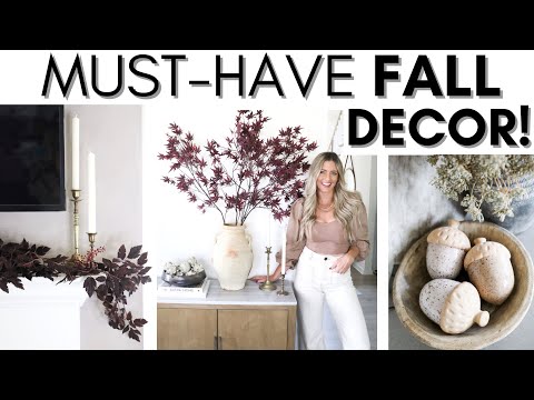 2023 FALL DECORATING IDEAS || FALL DECOR MUST-HAVES || BUDGET FALL DECOR || DESIGNER LOOK FOR LESS