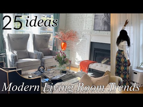 SPRING MUST SEE* 25+GLAM IDEAS TO DECORATE A MODERN YOUR LIVING ROOM/DECOR TRENDS/INTERIOR/MARATHON