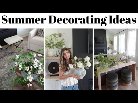 Summer Decorate With Me 2023 / Summer Decorating Ideas for Living Room & Patio