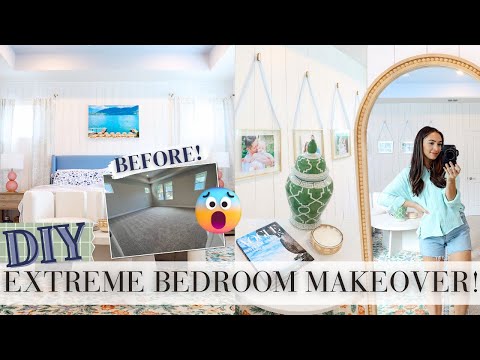 EXCITING Primary Bedroom DECORATE WITH ME! Easy Bedroom Decorating Ideas 2023!
