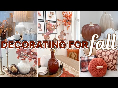 2023 FALL DECORATING 🍂 GET YOUR HOME READY FOR FALL! | Fall Decorating Ideas & Home Styling