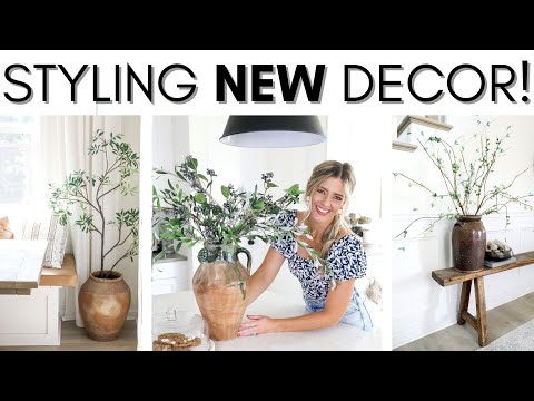 HOME DECOR HAUL || STYLING NEW DECOR || DECORATING TIPS AND IDEAS || DECORATING INSPIRATION