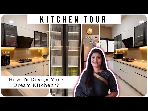 My Kitchen Tour | Aesthetic Kitchen Decorating Ideas | Best Organization Tips | Indian White Kitchen