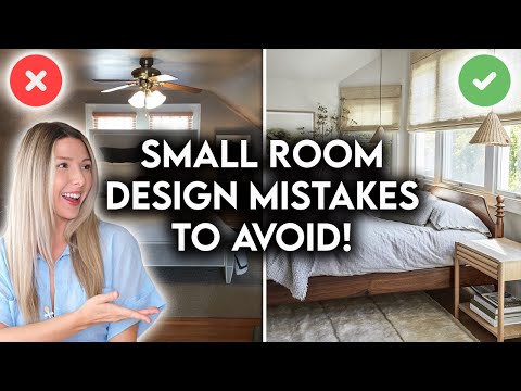 10 WAYS TO MAKE YOUR SMALL SPACE LOOK BIGGER | DESIGN HACKS