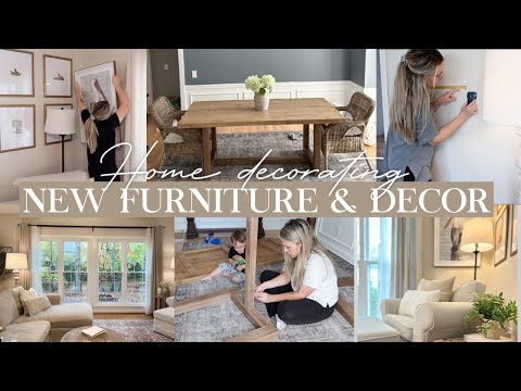 HOME DECORATING IDEAS | NEW LIVING ROOM & DINING ROOM DECOR 2023 | affordable home decor updates!