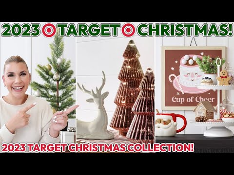 NEW 2023 TARGET CHRISTMAS DECOR 🎄🎅🏻 *DO NOT WAIT* | Target Christmas Decorations + Decorating Ideas