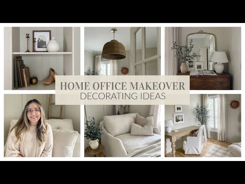 HOME OFFICE REVEAL | HOME DECORATING IDEAS | ROOM TOUR