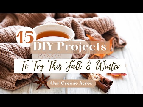 15 Ways to Upcycle Thrifted Items into Fall & Winter Home Decor #homedecor #diy #fall