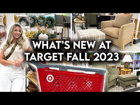 TARGET SHOP WITH ME FALL 2023 | NEW HOME DECOR + FURNITURE