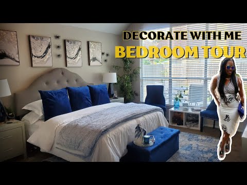 HOME UPDATES| Decorate With Me| BEAUTIFUL BEDROOM DECORATING IDEAS|New Rug,Accent Chairs,Lamps& More