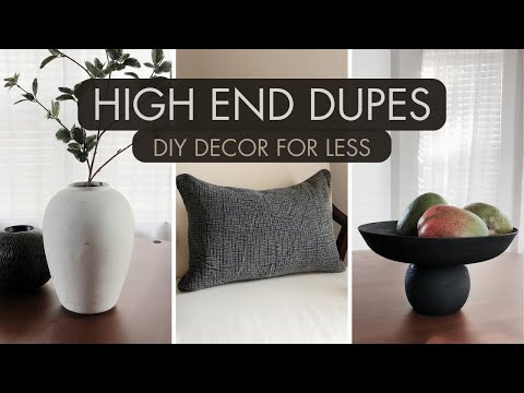 *Pottery Barn* *Crate and Barrel* Inspired Decor ON A BUDGET | DIY Home Decor for Less