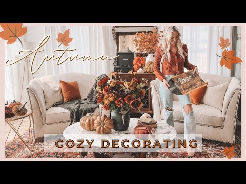 🍁 New! FALL DECORATE WITH ME | 2023 FALL DECORATING IDEAS | COZY FALL DECOR IDEAS 2023 ~ PART 1