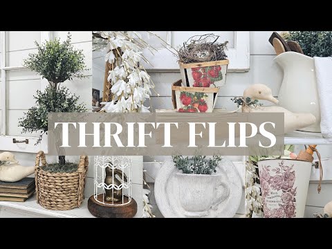 DIY things found in thrift stores  •  Thrift Flips for resale  •  DIY home decor