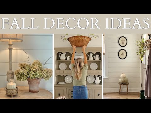Cozy Decorate with Me 2023 | Fall Decor Ideas