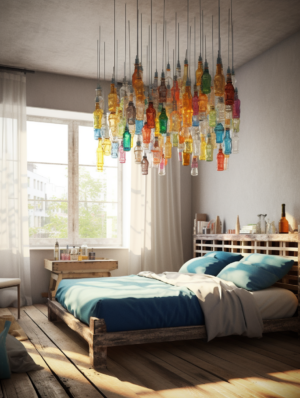 5 Innovative Diy Room Decor Ideas With Upcycled Plastic Bottles