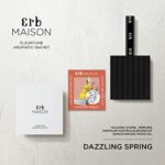 Maison Dazzling Spring Fleurfume Aromatic Sachet 40g Pear Freesia Grapefruit Peel Oil For Closet Car Wardrobe Or Drawer 0 2