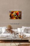 Abstract Portrait Canvas 1 Panel Room Wall Art Aesthetic Contemporary Wall Art Bedroom Aesthetic Ready To Hang Abstract Art 30 X 20 0 3