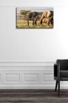 Elephant Pictures Wall Art Decor Canvas Prints Poster Print Wildlife Photography Photo Office Living Room Bedroom With Framed20 X12 0 2