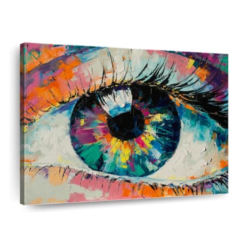 Eye Abstract Canvas Print 1 Piece 45 X 36 0