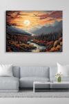 Great Smoky Landscape Printed Canvas Wall Art Perfect For Home Decor Gifts Keepsakes Ready To Hang 0 2