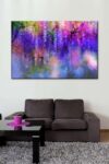 Spring Landscape Abstract Canvas Print 1 Piece 39 X 26 0 0