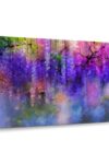 Spring Landscape Abstract Canvas Print 1 Piece 39 X 26 0