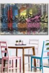 The Last Supper Abstract Canvas Print 1 Piece 12 X 8 0 1